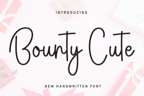 Bounty Cute: The Handwritten Typeface That Elevates Your Campaigns