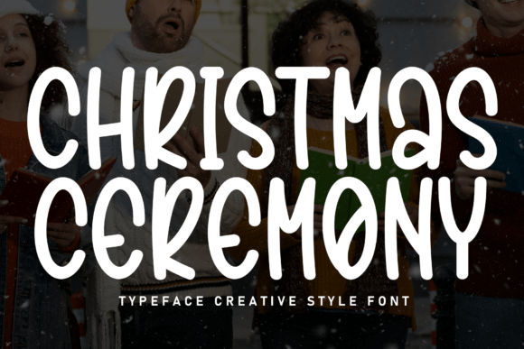 Christmas Ceremony: A Handwritten Typeface for Festive Editorial Design