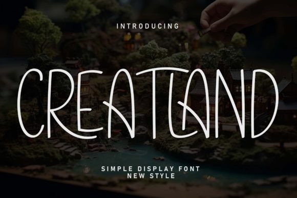 Creatland: The Perfect Handwritten Font for Your Craft Business