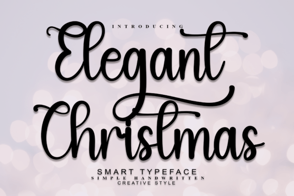 Elegant Christmas: The Perfect Script Font for Modern Web Design