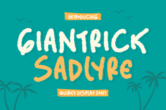 Giantrick Sadlyre: The Handwritten Typeface That Polishes Your Brand Identity