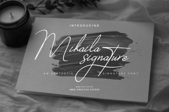 Mikaila Signature: The Elegant Typeface for Premium Brand Identity