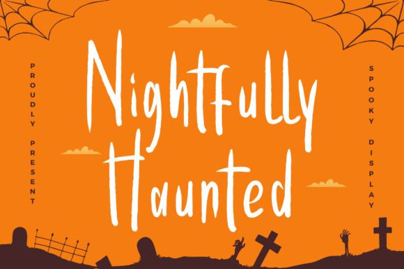 Nightfully Haunted: A Spooky Display Typeface for Bold Branding
