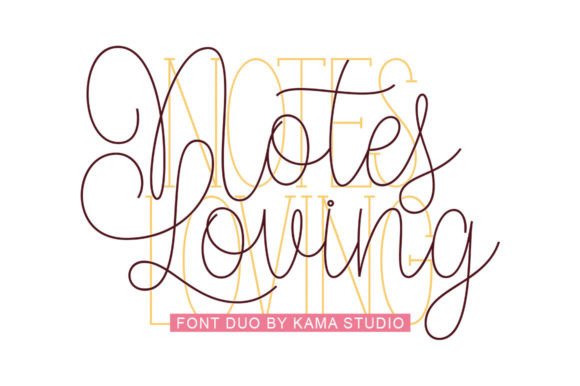 Notes Loving: The Perfect Typeface for Warm Brand Identity