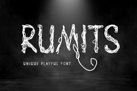 Rumits: The Playful Handwritten Typeface for Makers
