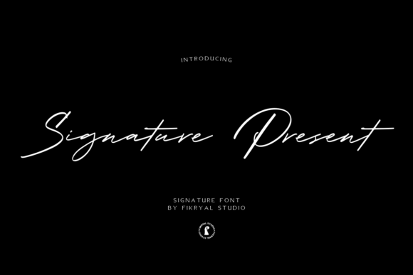 Signature Present: A Sophisticated Typeface for Elegant Web Design