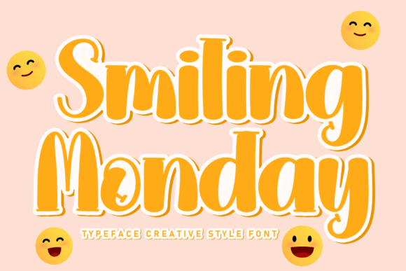 Smiling Monday: A Handwritten Typeface for Warm Brand Identities