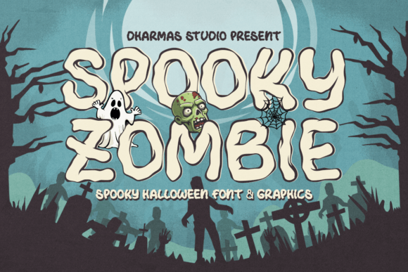 Spooky Zombie: The Display Typeface That Elevates Your Halloween Campaign