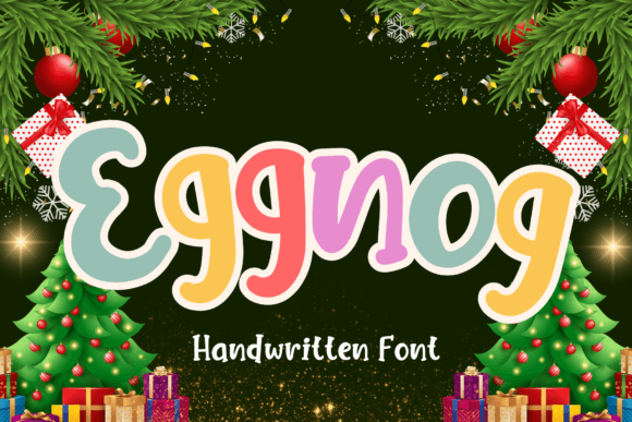 Upgrade Your Brand with the Eggnog Handwritten Typeface