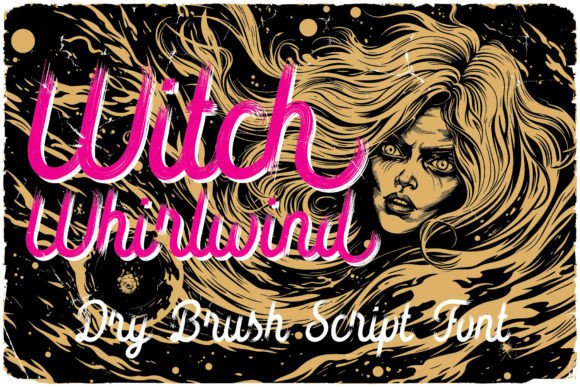 Witch Whirlwind: The Vintage Horror Font That Transforms Brand Identity