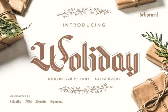 Woliday: The Script Amp Font That Elevates Digital Brand Identity