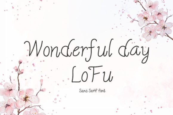 Wonderful Day Lofu: The Playful Typeface for Scroll-Stopping Campaigns