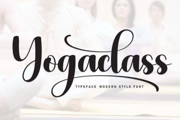 Yogaclass: A Script Amp Typeface for Modern Web Design